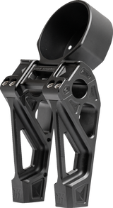KODLIN USA Fastback Risers - Includes Clamp - 6" - Black K55129
