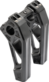 KODLIN USA Fastback Risers - Includes Clamp - 6" - Black K55129