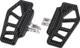 THRASHIN SUPPLY CO. Apex Mini Floorboards - Driver - Black TSC-2217-1-SF