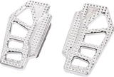 THRASHIN SUPPLY CO. Apex Mini Floorboards - Passenger - Chrome TSC-2217-3-BR