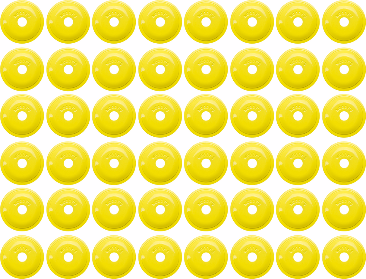 WOODY'S Support Plates - Hi Vis - Round - 48 Pack ARG-3830-48