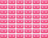 WOODY'S Support Plates - Pink - Double - 48 Pack ADG-3820-48
