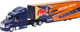New Ray Toys Peterbilt Red Bull KTM Race Team Truck - 1:43 Scale - Blue/Orange 15973