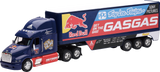 New Ray Toys Peterbilt TLD Red Bull GASGAS Race Team Truck - 1:32 Scale - Blue/Red 11053