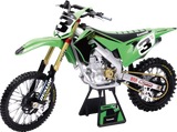 New Ray Toys Kawasaki Race Team Bike 2019 - Eli Tomac - 1:6 Scale - Green/Black 49663