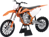 New Ray Toys KTM 450 SX-F 2018 Dirt Bike - 1:6 Scale - Orange/Black/White 49613