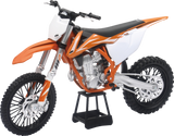 New Ray Toys KTM 450 SX-F 2018 Dirt Bike - 1:10 Scale - Orange/Black/White 57943