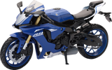 New Ray Toys Yamaha YZF-R1 2016 Bike - 1:12 Scale - Blue 57803C