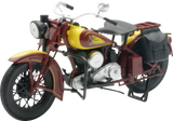 New Ray Toys 1934 Indian Sport Scout - 1:12 Scale - Red/Yellow 42113