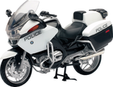 New Ray Toys BMW R1200RT-P Police Bike - 1:12 Scale - Black/White 43153