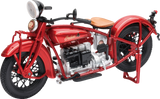 New Ray Toys 1930 Indian 4 Bike - 1:12 Scale - Red 58223