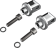 CIRO Peg Adapter - Passenger - Chrome - Indian 60020 - Cycle City Outdoors