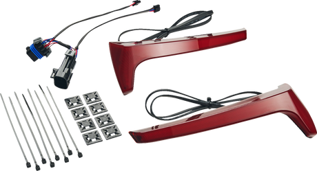 Ciro Saddlebag Light - Red Lens - Indian 4R010 - Cycle City Outdoors