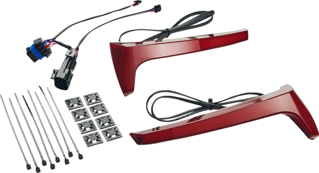 Ciro Saddlebag Light - Red Lens - Indian 4R010 - Cycle City Outdoors