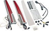 Ciro LED Taillight - Red Lens - Chrome - Tri Glide 40085 - Cycle City Outdoors