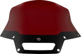 KLOCK WERKS Kolor Flare* Sport Windshield - 8" - Red - FXLRST KWW-02-0629