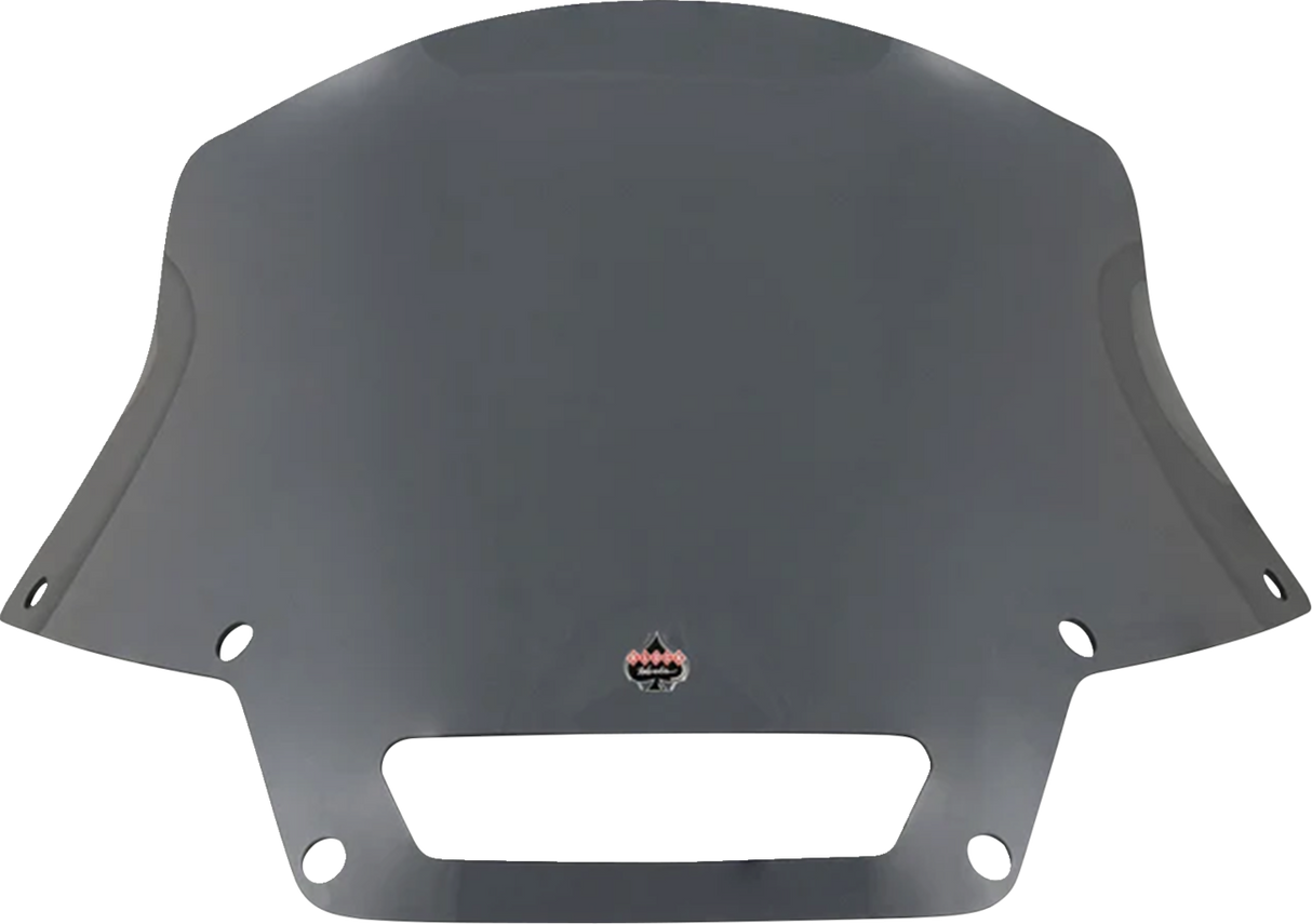 KLOCK WERKS Flare* Windshield - 8" - Dark Smoke - FXLRST KWW-02-0621