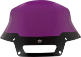 KLOCK WERKS Kolor Flare* Sport Windshield - 8" - Purple - FXLRST KWW-02-0634