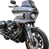 KLOCK WERKS Flare* Windshield - 8" - Dark Smoke - FXLRST KWW-02-0621