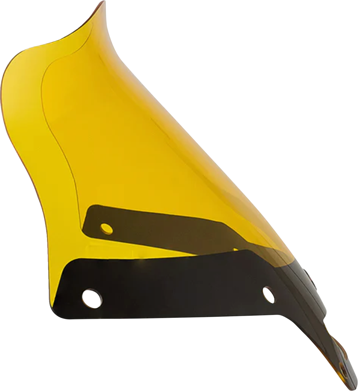 KLOCK WERKS Kolor Flare* Sport Windshield - 8" - Yellow - FXLRST KWW-02-0631