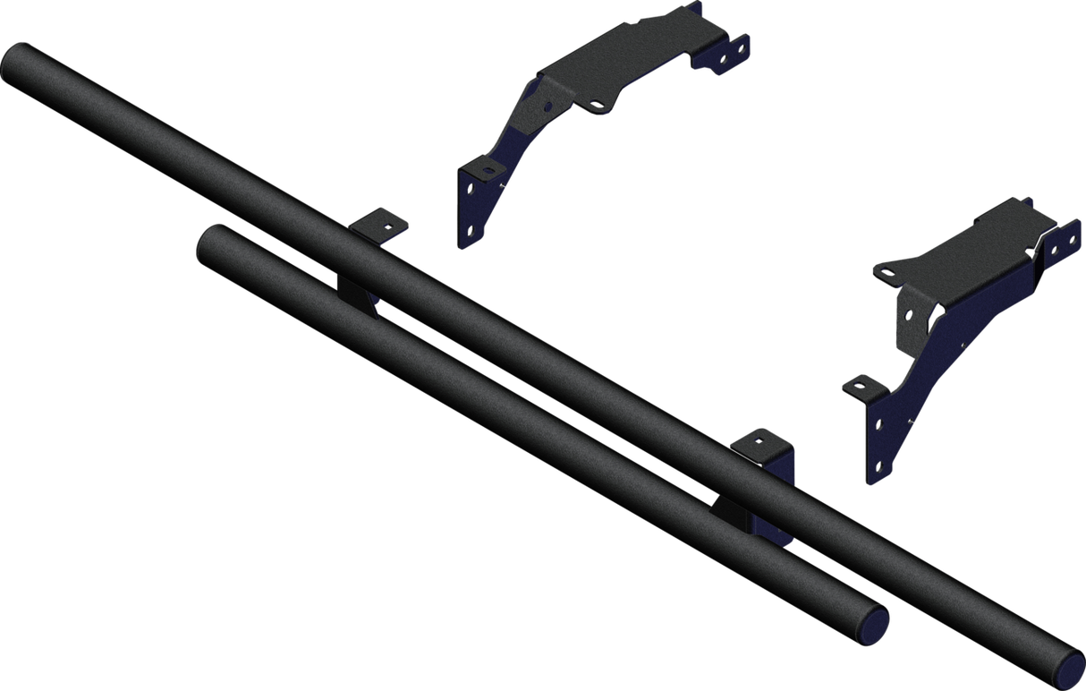 KFI PRODUCTS Rear Bumper - Black - Polaris Ranger 1000 102075