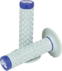 RENTHAL MX Dual Grips - Comfort - Soft/Firm - Blue G206 - Cycle City Outdoors