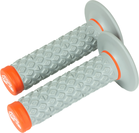 RENTHAL MX Dual Grips - Comfort - Soft/Firm - Orange G208 - Cycle City Outdoors