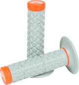 RENTHAL MX Dual Grips - Comfort - Soft/Firm - Orange G208 - Cycle City Outdoors