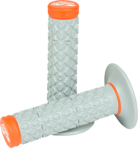 RENTHAL MX Dual Grips - Comfort - Soft/Firm - Orange G208 - Cycle City Outdoors