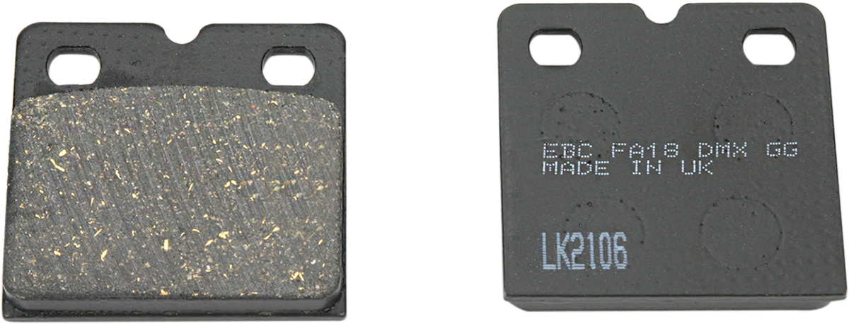 EBC FA Series Organic Base Brake Pads - FA18 (BMW / Ducati / Moto Guzzi 1974–2006)