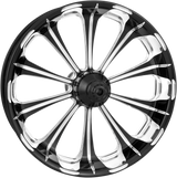 PERFORMANCE MACHINE (PM) Wheel - Revolution - Rear - Single Disc/with ABS - Platinum Cut* - 18x5.5 - '09+ FLT 12697814PRELBMP