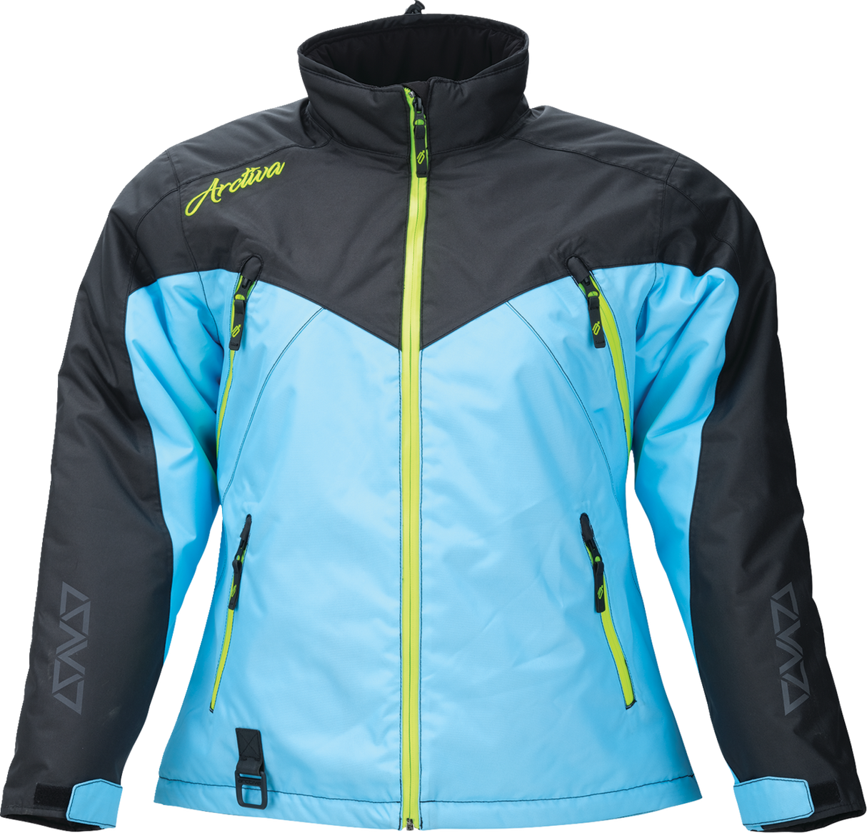 ARCTIVA Women's Pivot 7 Jacket - Black/Light Blue - Large - Part Number 3121-0842
