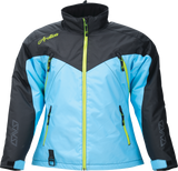 ARCTIVA Women's Pivot 7 Jacket - Black/Light Blue - XL - 3121-0843