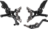 GILLES TOOLING FXR Rearset - Black - BMW FXR-BM05-B