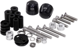 GILLES TOOLING Bar-End Weights - IP - Black LG-IP-22-B