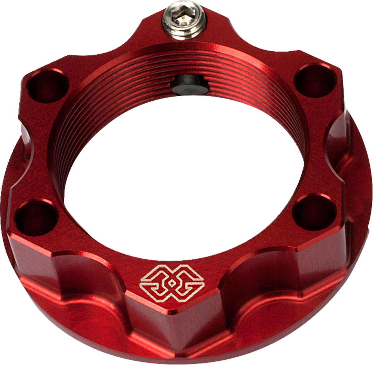 GILLES TOOLING Top Yoke Nut - ACMA - Red ACMA-28-10-R