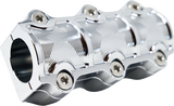 KODLIN USA Big Block Risers - Includes Clamp - Chrome K55119