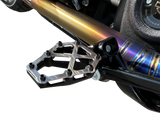 KODLIN USA NXL Foot Pegs - Black w/ Stainless Steel K73255