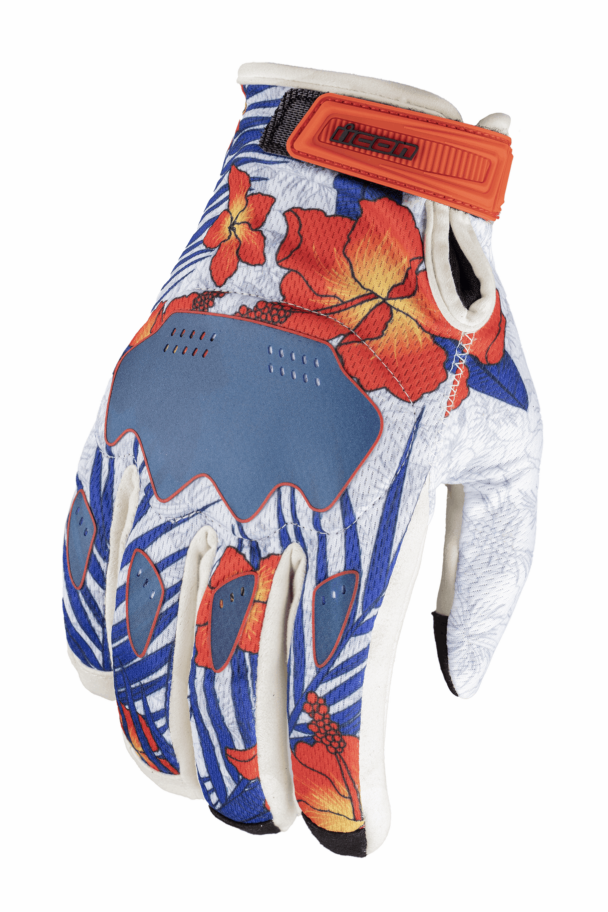 ICON Hooligan Kaonohi* Gloves - White - 3XL 3301-4789