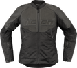 ICON Women's Overlord3* Leather Jacket - Black - Small 28131083