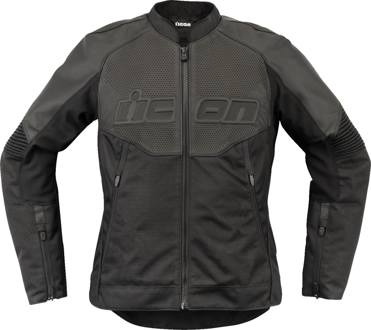 ICON Women's Overlord3* Leather Jacket - Black - Small 28131083