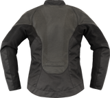 ICON Women's Overlord3* Leather Jacket - Black - Small 28131083