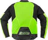 ICON Overlord3 Mesh* Jacket - Hi-Viz Yellow - Medium 2820-6749