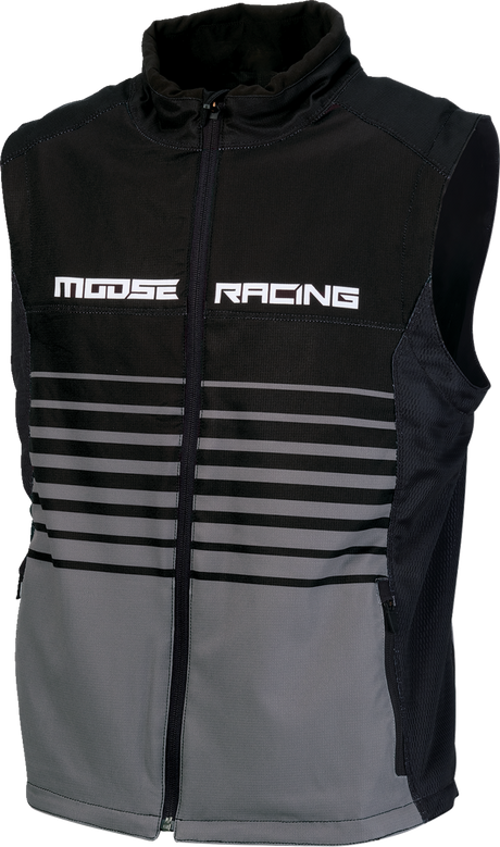 MOOSE RACING Moto Vest - Black/Gray - XL 2830-0641 - Cycle City Outdoors