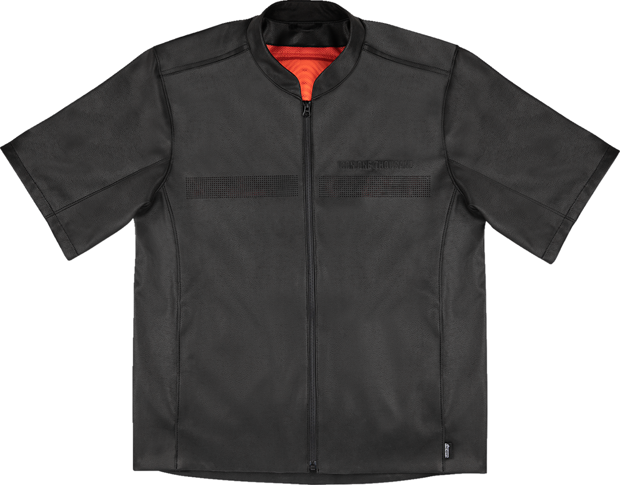 ICON Short Track* Jacket - Short-Sleeve - Black - XL 2820-6764
