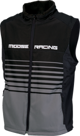 MOOSE RACING Moto Vest - Black/Gray - 2XL 2830-0642 - Cycle City Outdoors