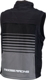MOOSE RACING Moto Vest - Black/Gray - XL 2830-0641 - Cycle City Outdoors