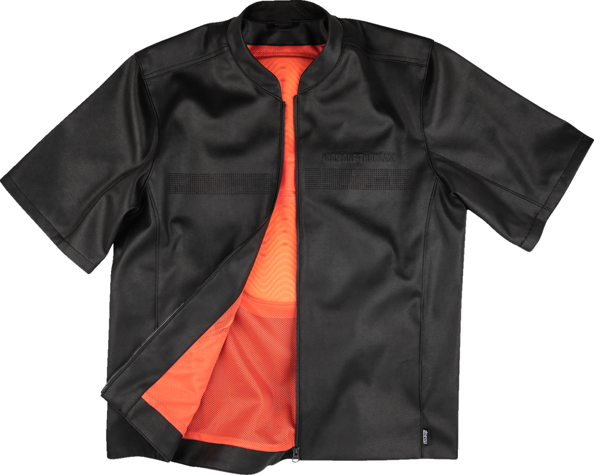 ICON Short Track* Jacket - Short-Sleeve - Black - 2XL 2820-6765