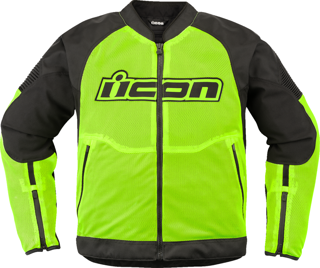 ICON Overlord3 Mesh* Jacket - Hi-Viz Yellow - Large 2820-6750