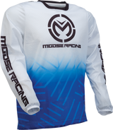 MOOSE RACING Sahara Jersey - Blue/White - Medium 29107931